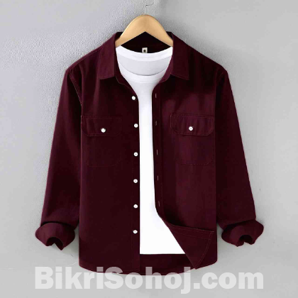 Full sleeve double pocket Shirt